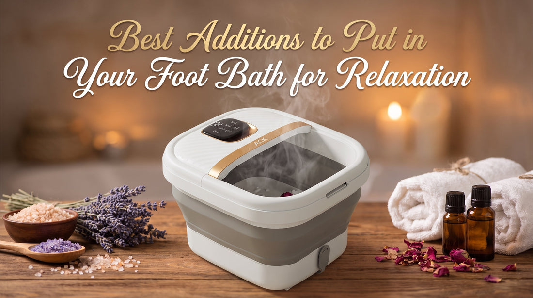 Best Additions to Put in Your Foot Bath for Relaxation