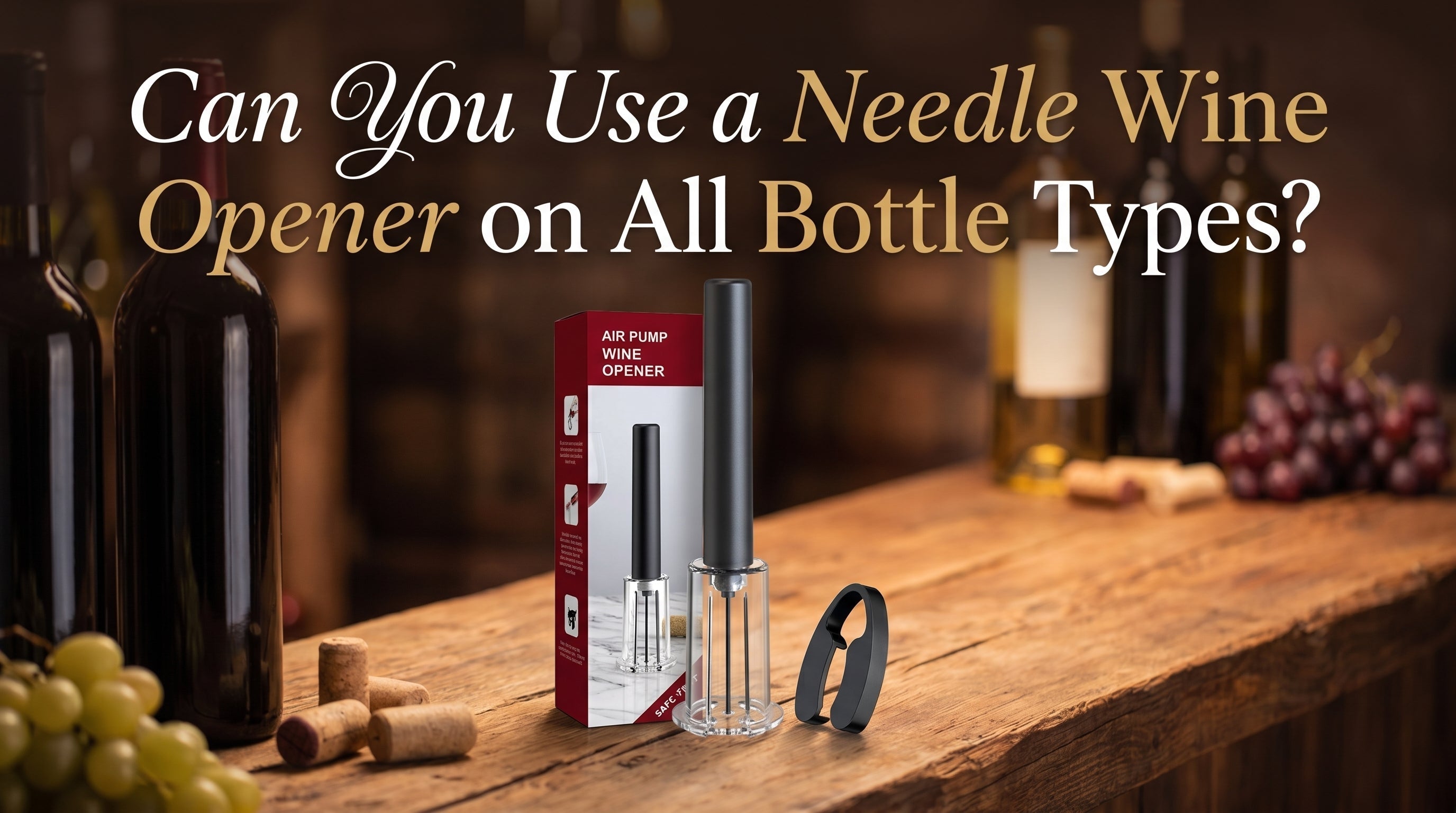Can You Use a Needle Wine Opener on All Bottle Types