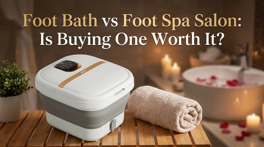 Foot Bath vs Foot Spa Salon Is Buying One Worth It