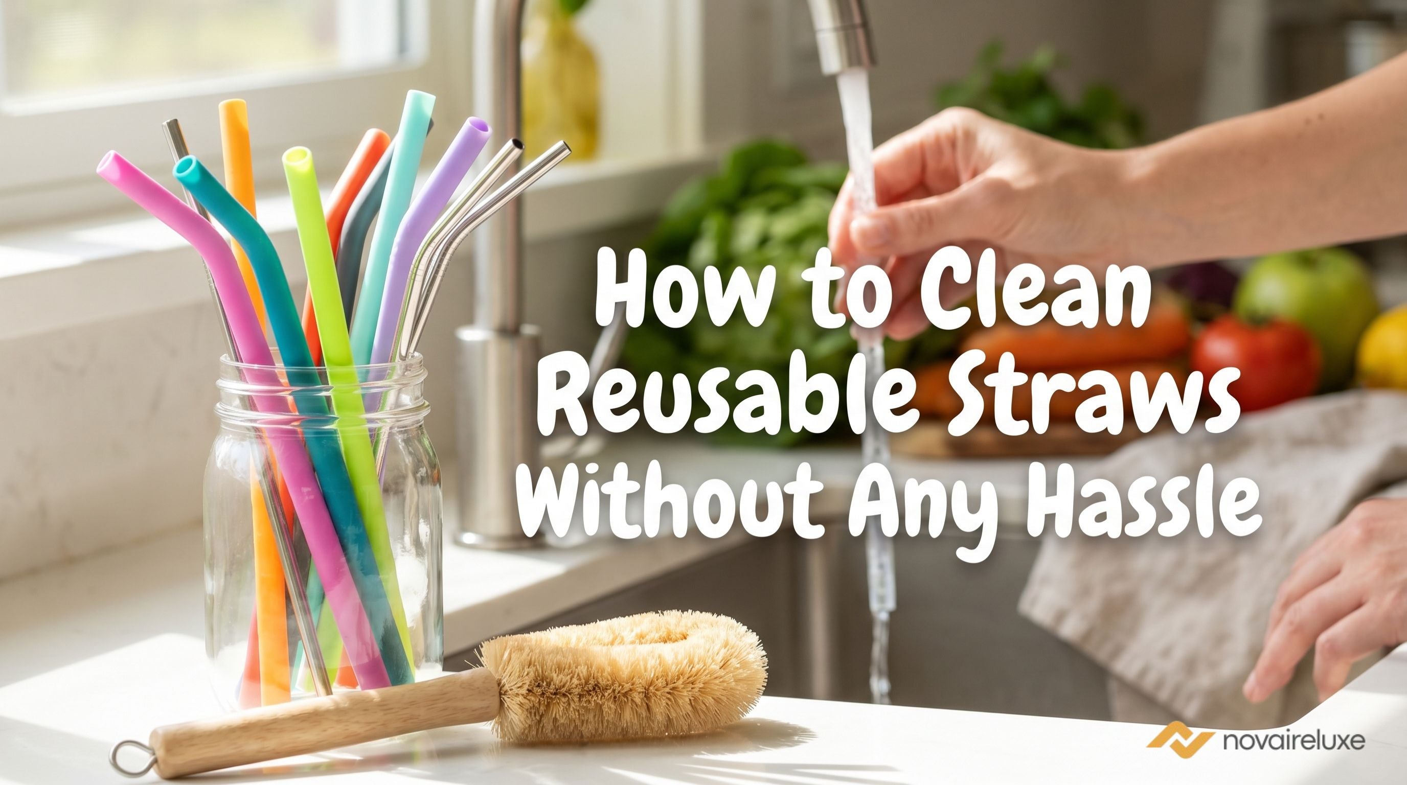 How to Clean Reusable Straws Without Any Hassle