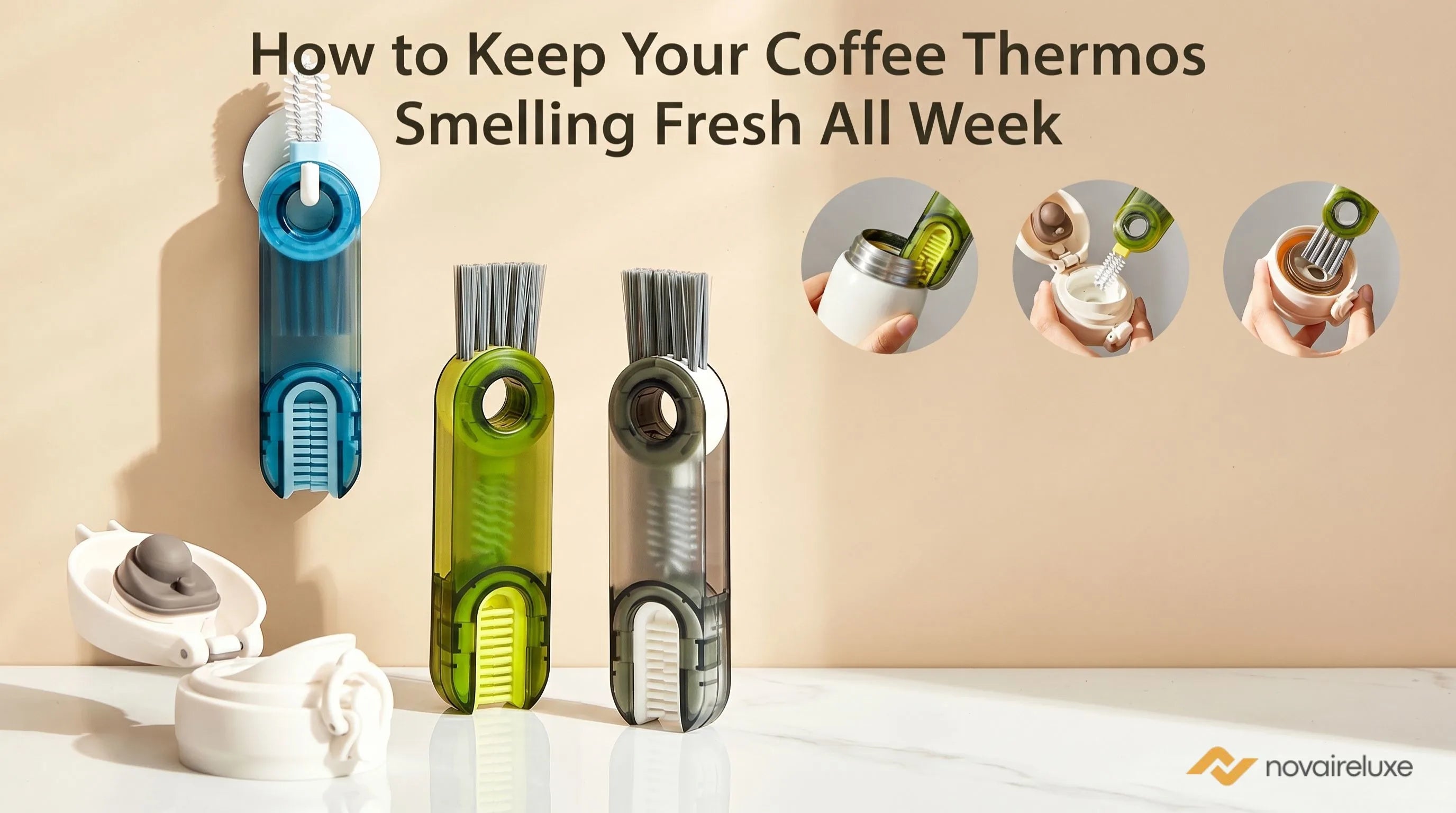 How to Keep Your Coffee Thermos Smelling Fresh All Week