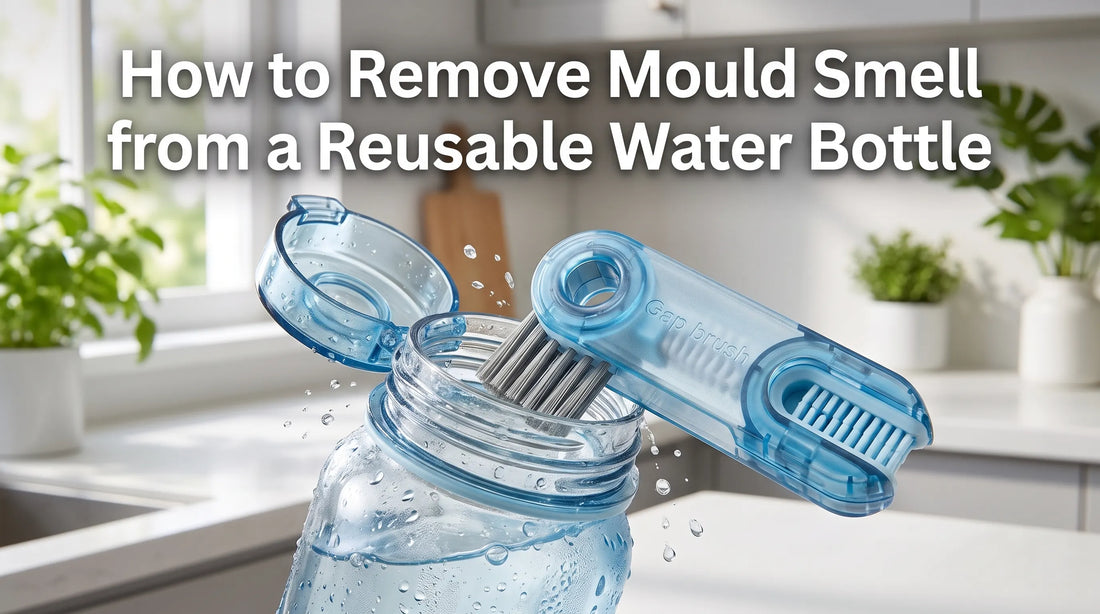 how to remove mould smell from a reusable water bottle