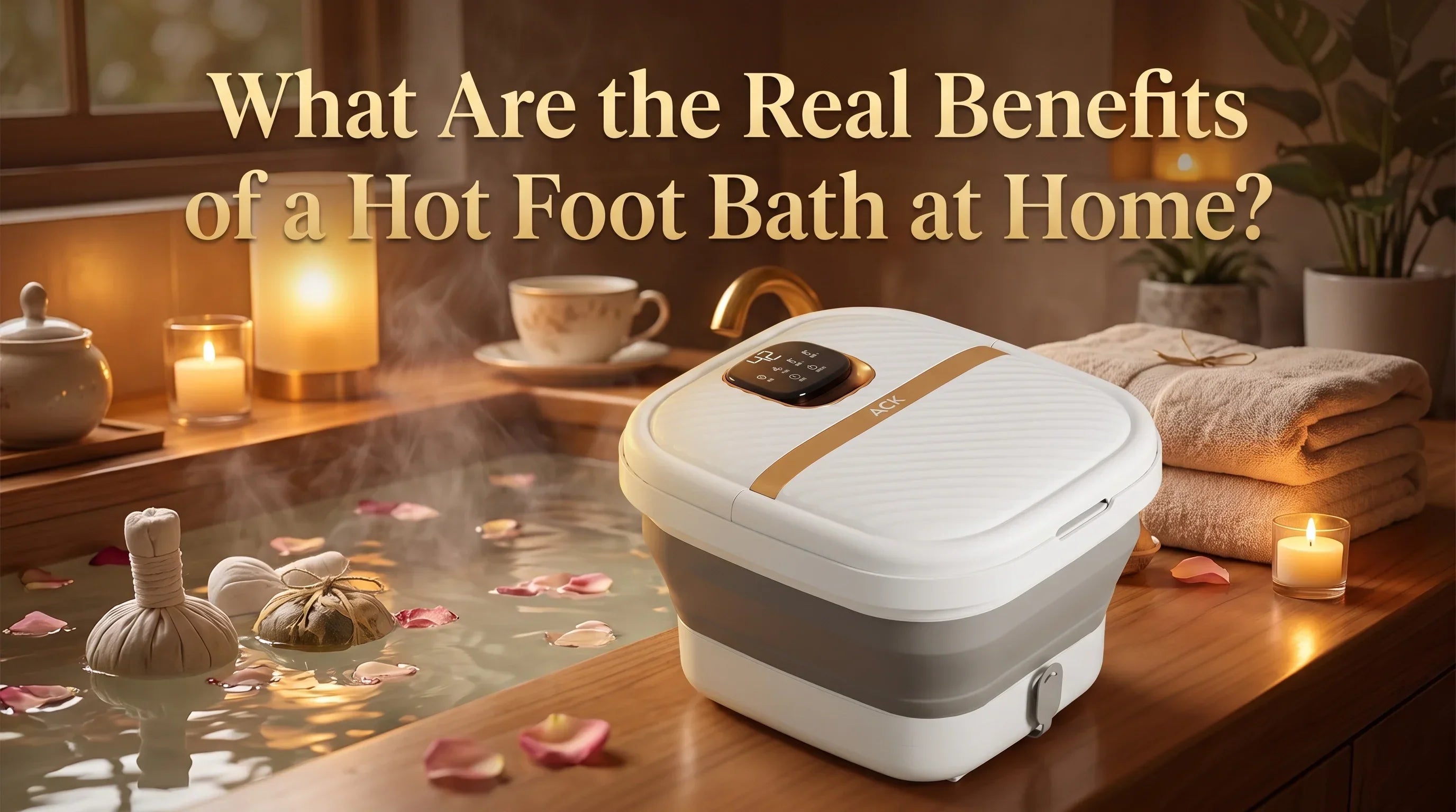 What Are the Real Benefits of a Hot Foot Bath at Home