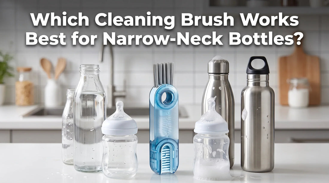 which cleaning brush works best for narrow-neck bottles