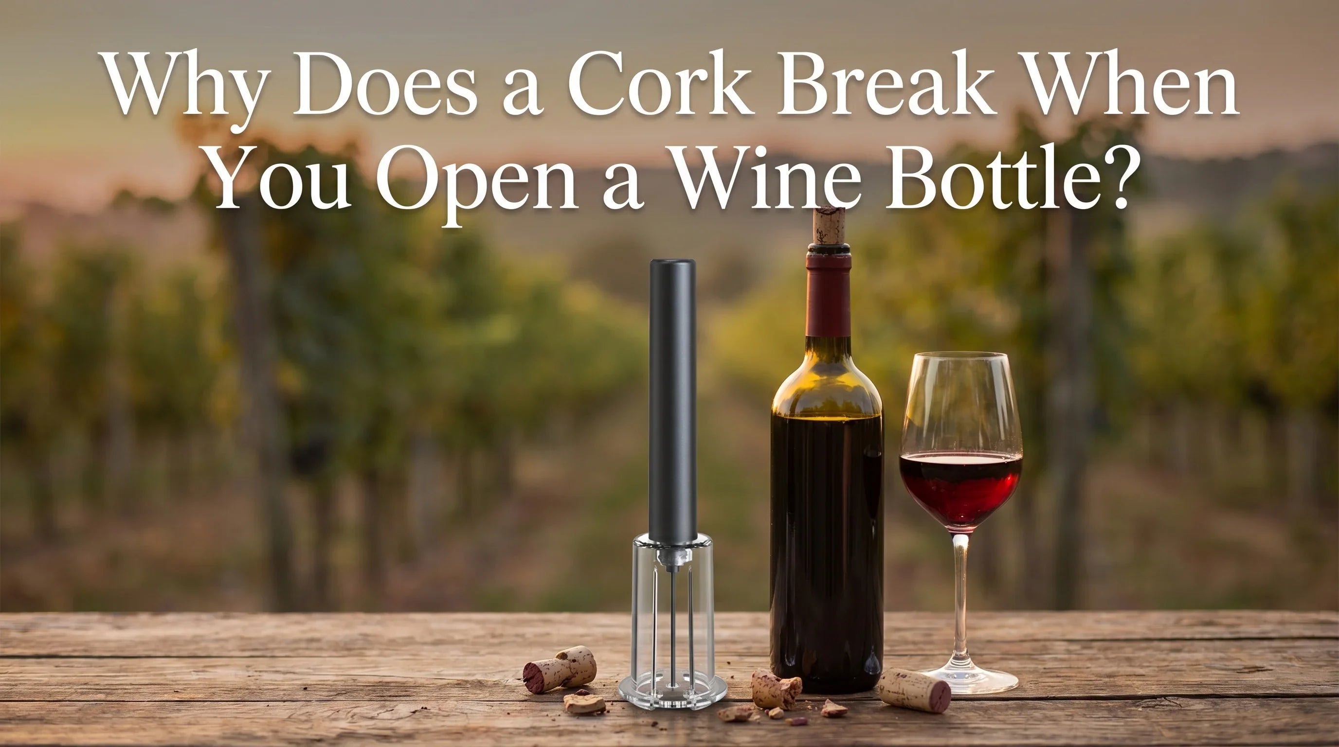 Why Does a Cork Break When You Open a Wine Bottle