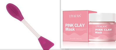 Double Head Silicone Face Mask Applicator Brushes