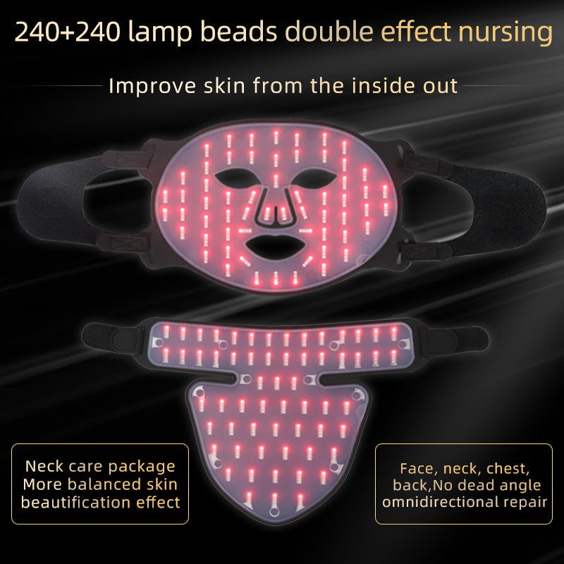 LED Silicone Mask Facial Neck