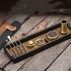 Pure Copper Incense Burner Holder Set