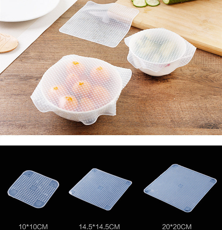 Food Reusable Silicone Stretch Lids