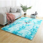 Soft Shaggy tie-dye Carpet or Floor Mat