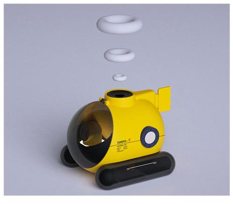 HEY MIX Smoke Rings Humidifier - Small Submarine