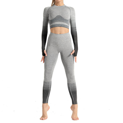 Miravelle – Naadloze Tweedelige Yogaset met Moderne Snit