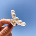 Simple grasping chuck hair taking a bath