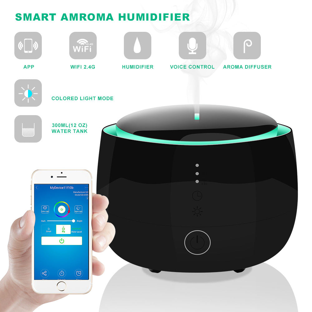 Smart aromatherapy humidifier
