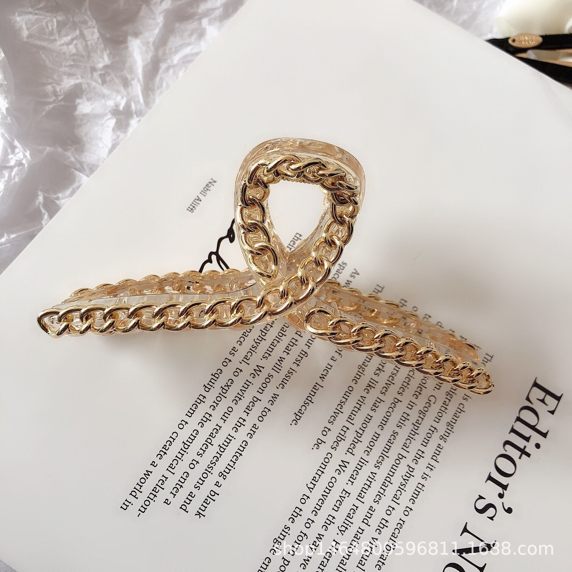 Simple grasping chuck hair taking a bath