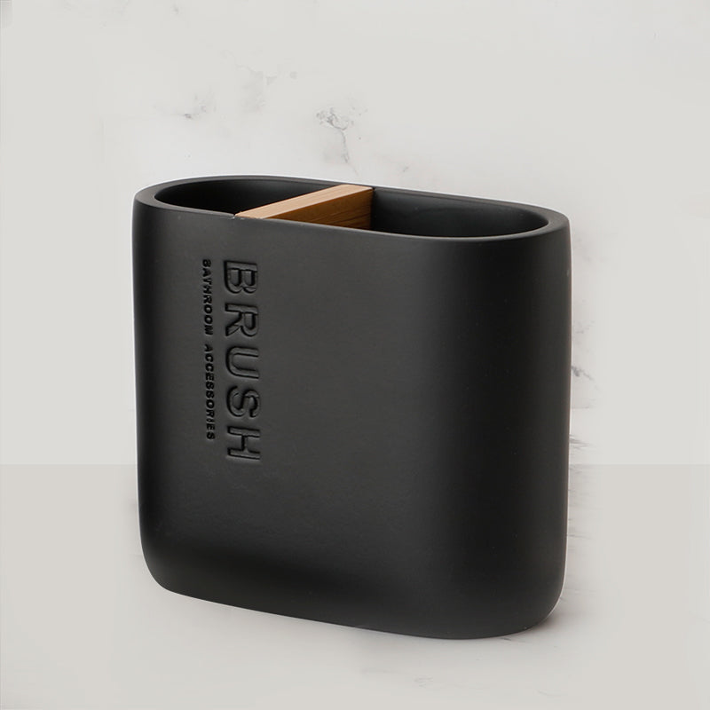 Resin Bamboo Toothbrush Holder Soap Box Soap Holder Hand Sanitizer Bottle