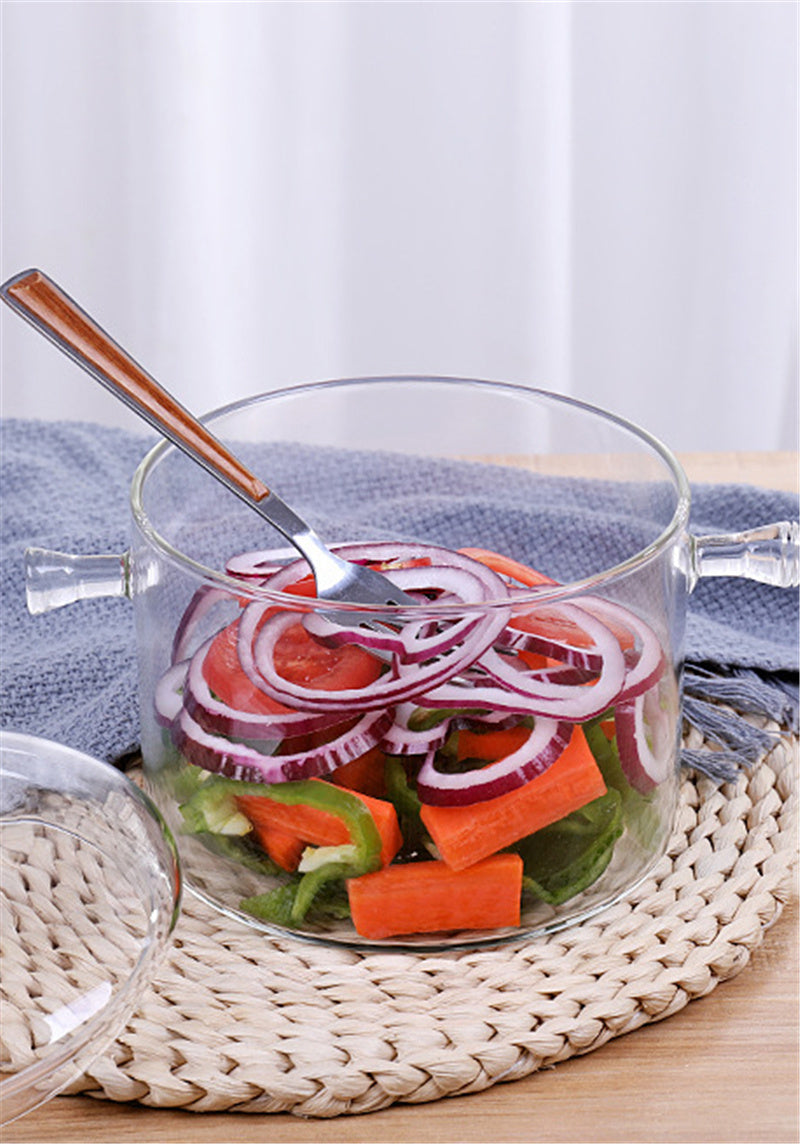 Transparent Mini Soup Pot | Stove Glass Cooking Pot