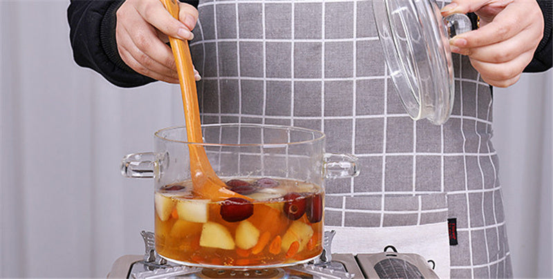 Transparent Mini Soup Pot | Stove Glass Cooking Pot
