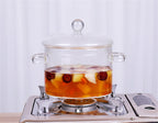 Transparent Mini Soup Pot | Stove Glass Cooking Pot