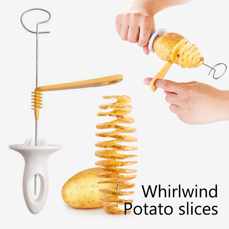 DIY Spiral Potato Cutter