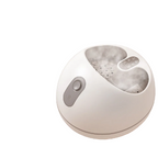 White foot bath massager on a white background