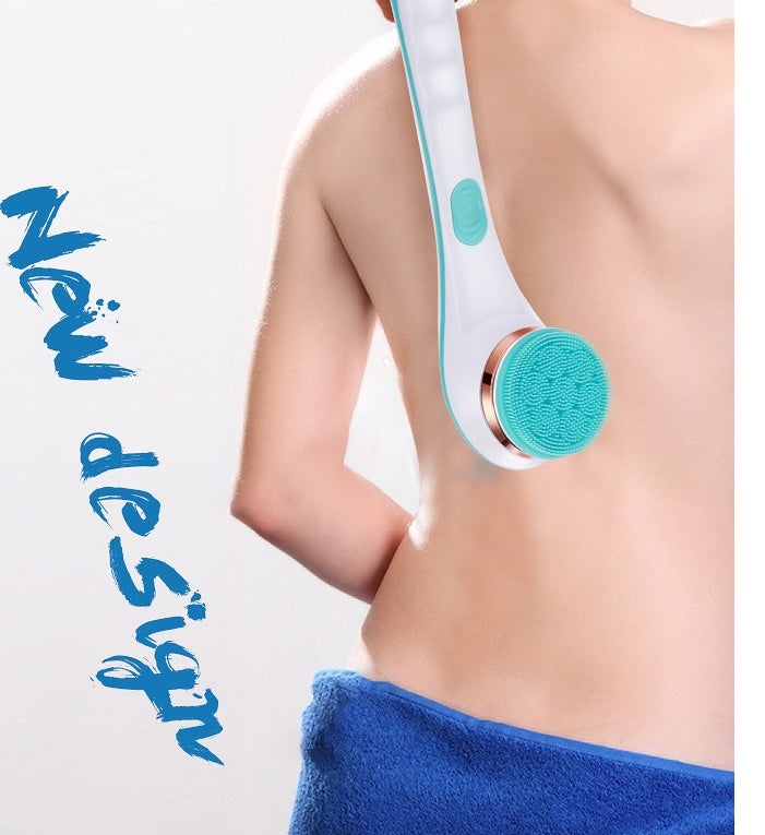 Electric Bath Brush Silicone Back Scrubber