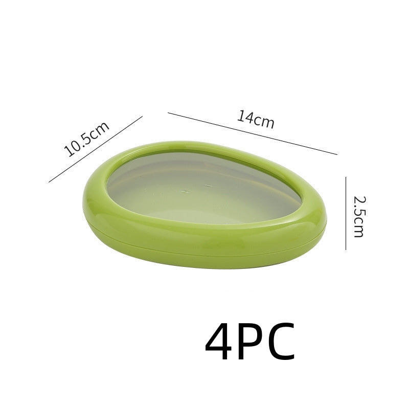 Transparent Silicone Fruit and Vegetable Storage Containers