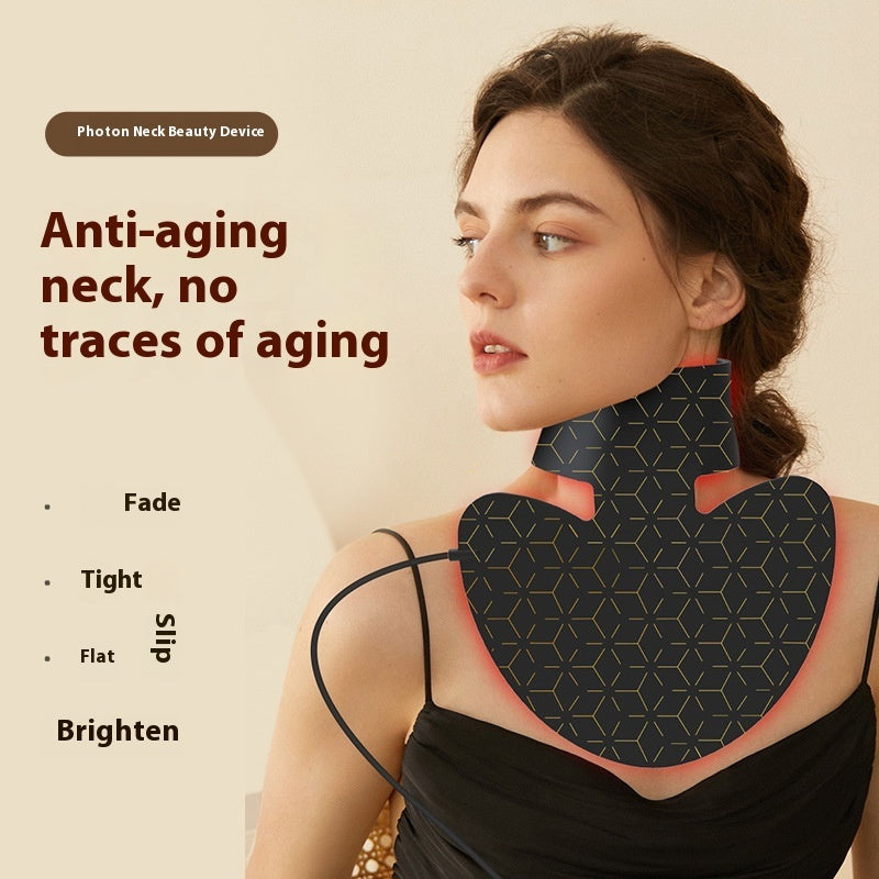 Neck Silicone Mask Led Red Blue Light