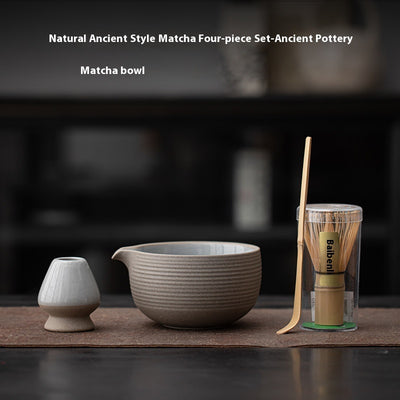 Point Tea Set Natural Antique Matcha Tools For Home Use