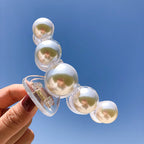 Simple grasping chuck hair taking a bath