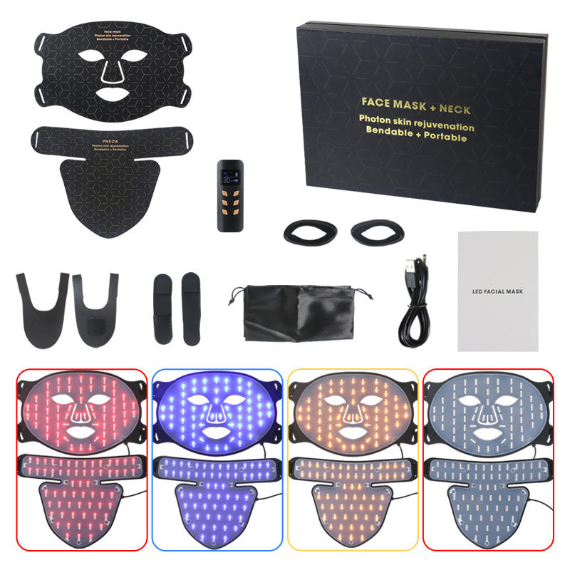 LED Silicone Mask Facial Neck
