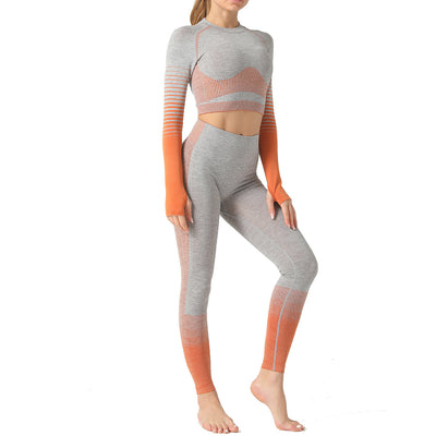 Miravelle – Naadloze Tweedelige Yogaset met Moderne Snit