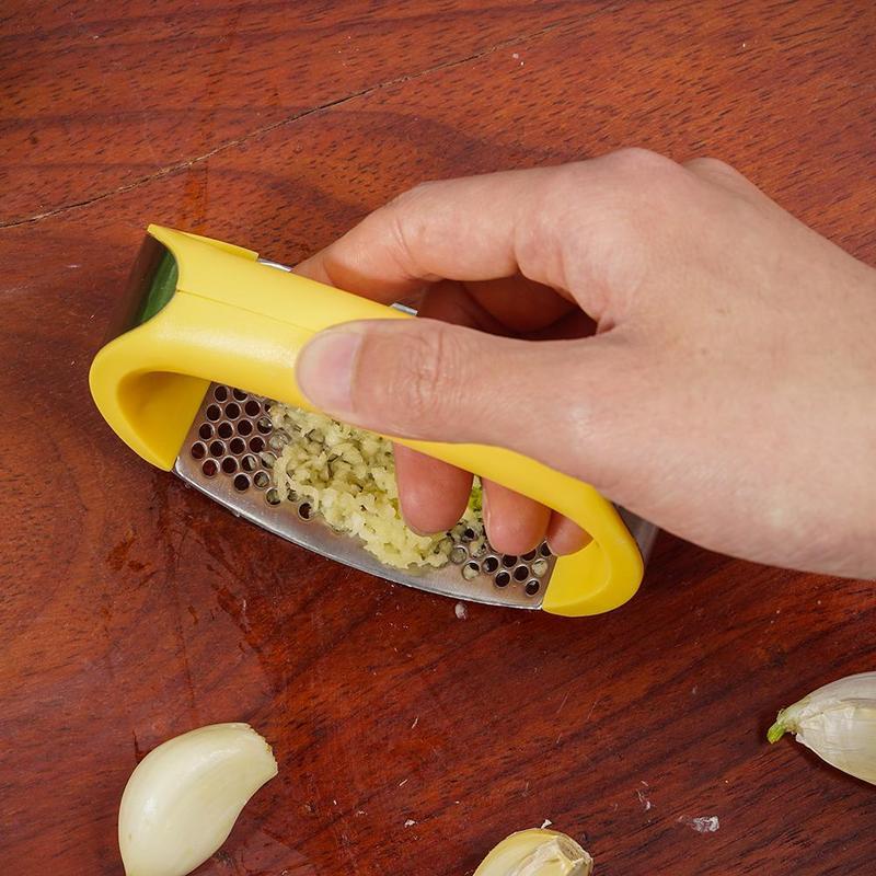 Stainless Steel Garlic Masher | Garlic Press