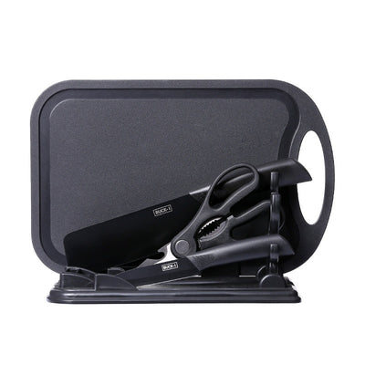 Black Steel Household Tools Kitchen Knife