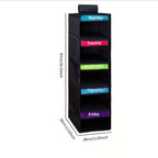 5-Shelf Weekly Clothes Organizer
