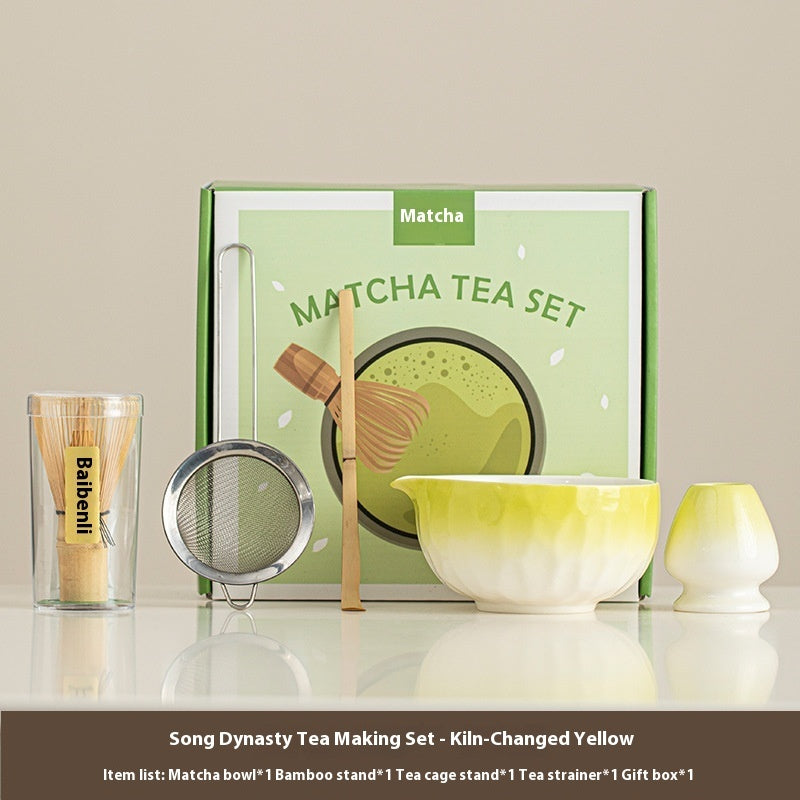 Traditional Japanese Matcha Tea Set