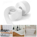Self-adhesive caulk tape or sealing strip