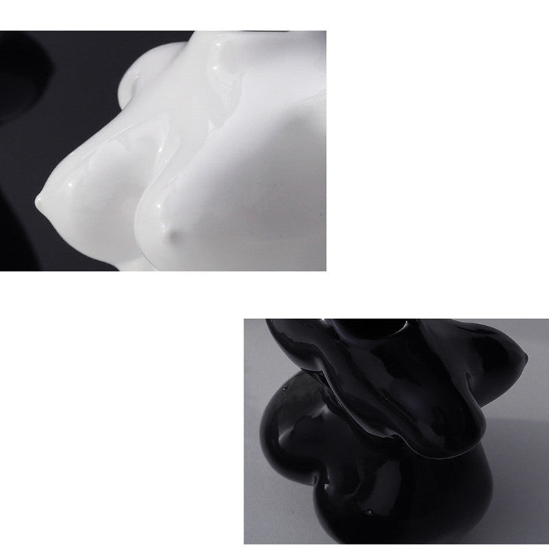 Nordic Ins Kardashian Nude Female Dried Flower Arrangement Art