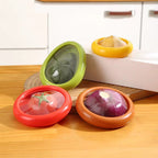 Transparent Silicone Fruit and Vegetable Storage Containers