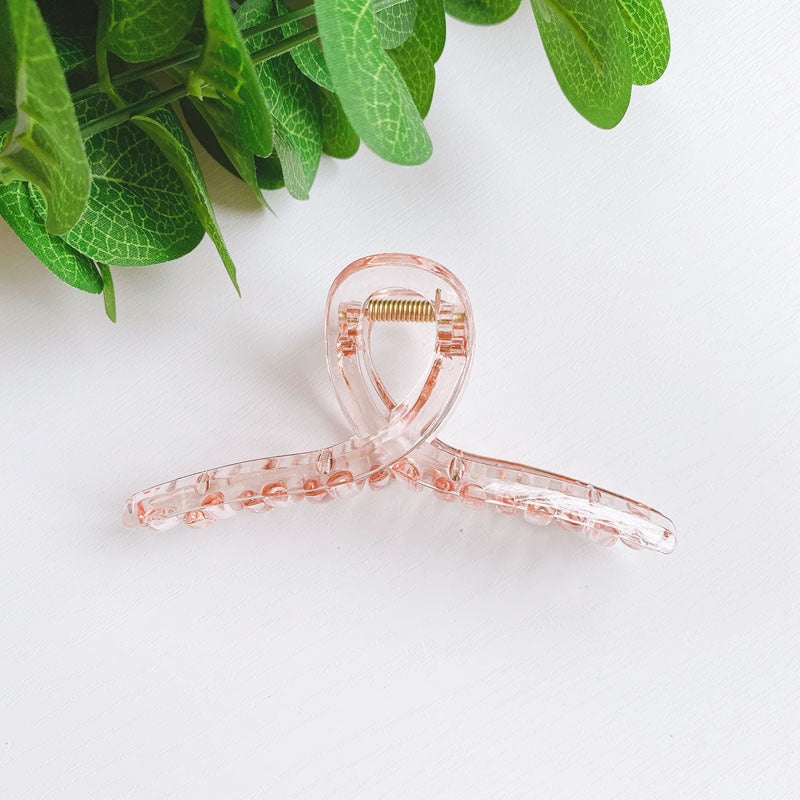 Simple grasping chuck hair taking a bath