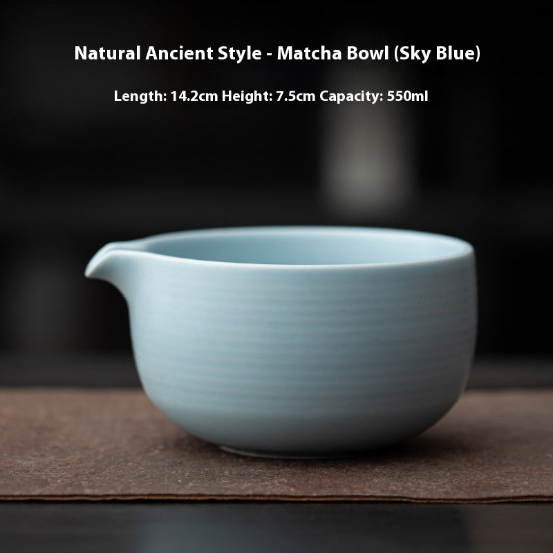 Point Tea Set Natural Antique Matcha Tools For Home Use