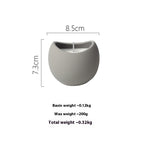 Aromatherapy Nordic Ceramic Candle Jars