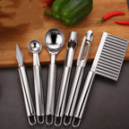 6 Stainless Steel Kitchen Tools Set