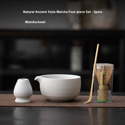 Point Tea Set Natural Antique Matcha Tools For Home Use