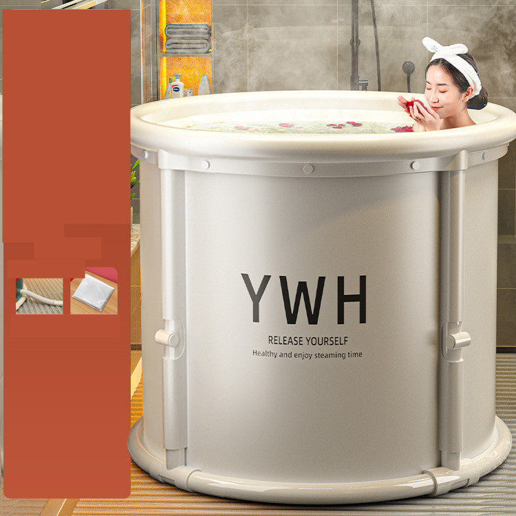 Bath Bucket Adults Folding Children's Household Full Body Tank