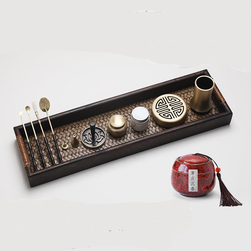 Pure Copper Incense Burner Holder Set