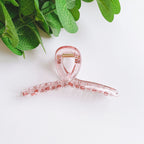 Simple grasping chuck hair taking a bath