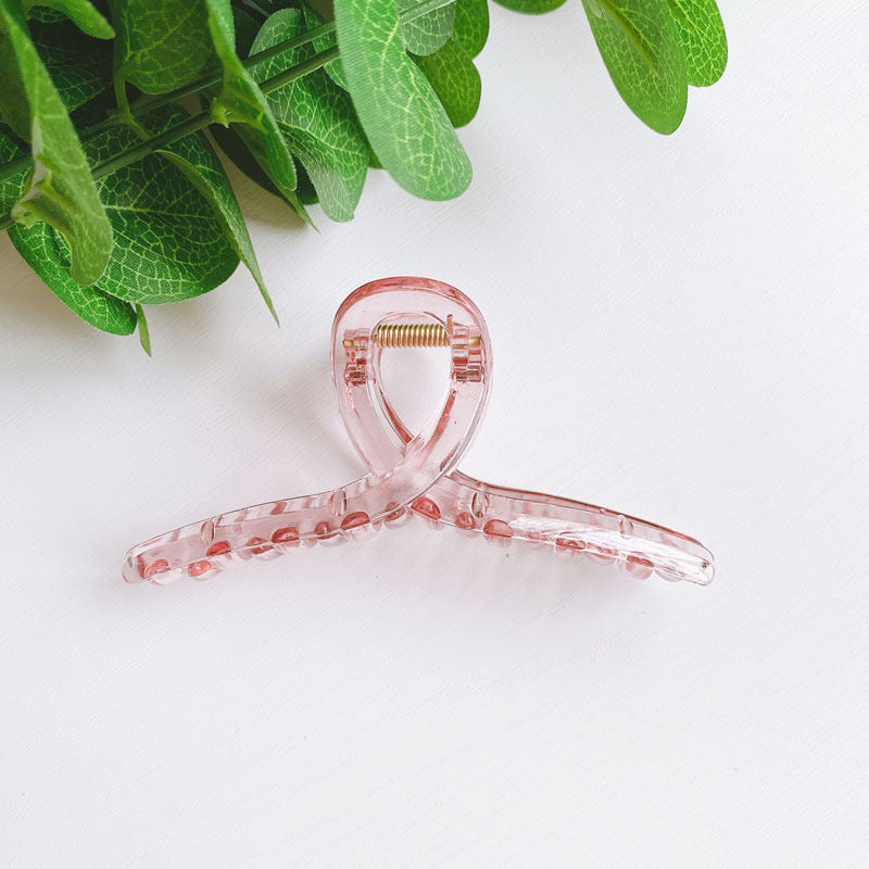 Simple grasping chuck hair taking a bath