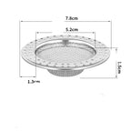 Floor Drain Filter Bathroom Hair Bath Room Sewer Anti-blocking Stainless Steel