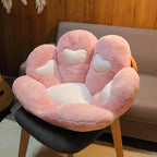 Cute Cat Paw Pillows Plush Chair